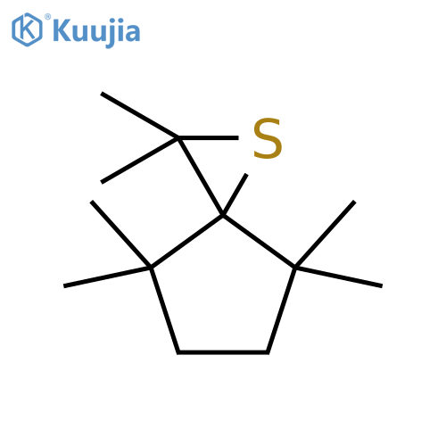 1-THIASPIRO[2.4]HEPTANE, 2,2,4,4,7,7-HEXAMETHYL- structure