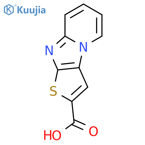 5-thia-1,7-diazatricyclo6.4.0.0,2,6dodeca-2(6),3,7,9,11-pentaene-4-carboxylic Acid structure