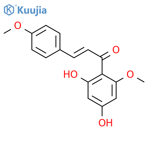 2?,4?-dihydroxy-4,6?-dimethoxychalcone structure