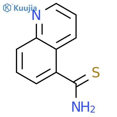Quinoline-5-carbothioamide structure