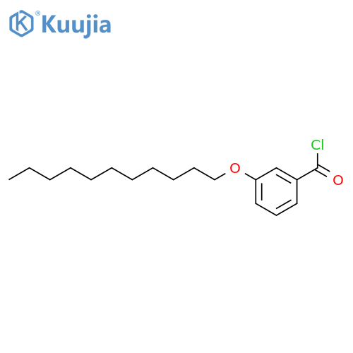 BENZOYL CHLORIDE, 3-(UNDECYLOXY)- structure