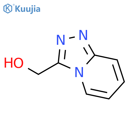 {1,2,4triazolo4,3-apyridin-3-yl}methanol structure