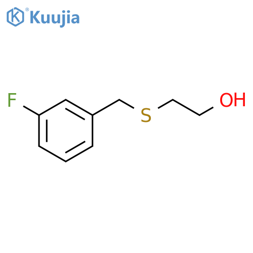 2-(3-Fluorobenzyl)thioethanol structure