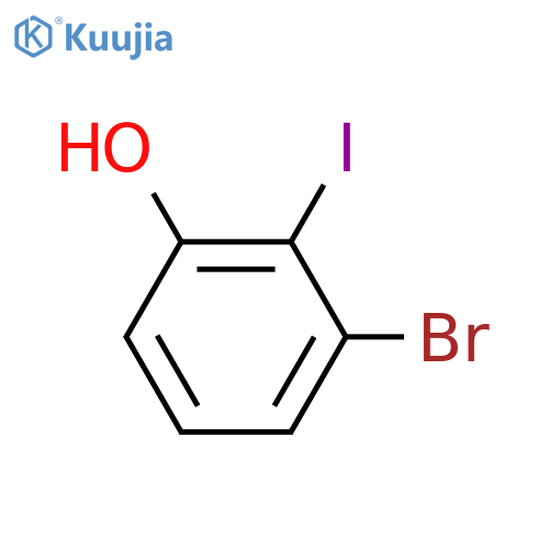 3-Bromo-2-iodophenol structure