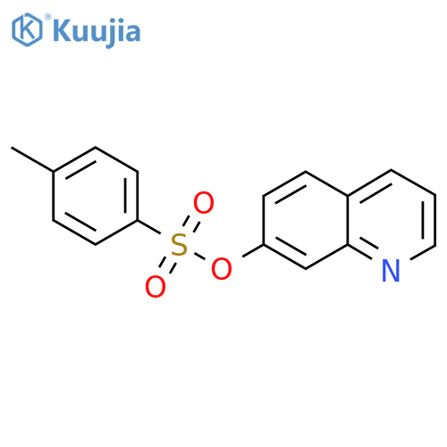Quinolin-7-yl 4-methylbenzene-1-sulfonate structure