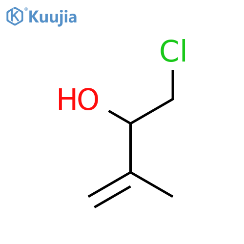 1-chloro-3-methylbut-3-en-2-ol structure
