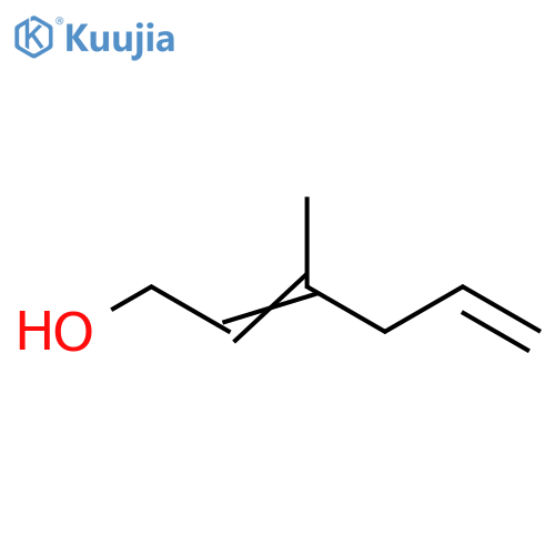 3-methylhexa-2,5-dien-1-ol structure