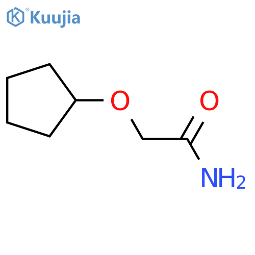 2-(Cyclopentyloxy)acetamide structure