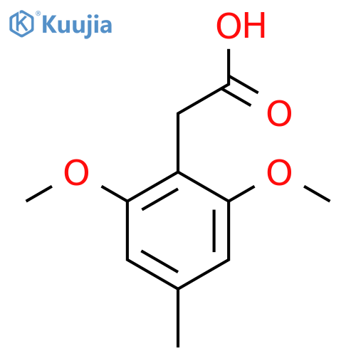 2-(2,6-dimethoxy-4-methylphenyl)acetic acid structure