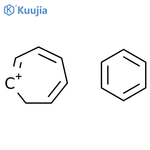 CYCLOHEPTATRIENYLIUM, COMPD. WITH BENZENE (1:1) structure