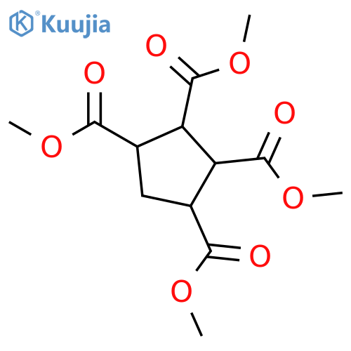 1,2,3,4-CYCLOPENTANETETRACARBOXYLIC ACID, TETRAMETHYL ESTER structure