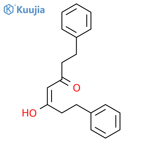 4-Hepten-3-one, 5-hydroxy-1,7-diphenyl- structure