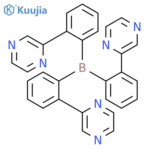Pyrazine, 2,2',2''-(borylidynetri-2,1-phenylene)tris- structure