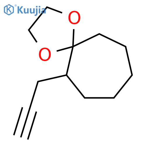 1,4-DIOXASPIRO[4.6]UNDECANE, 6-(2-PROPYNYL)- structure