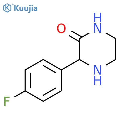 3-(4-Fluorophenyl)piperazin-2-one structure