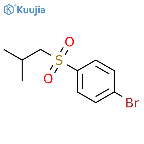 1-Bromo-4-(2-methylpropane)sulfonylbenzene structure
