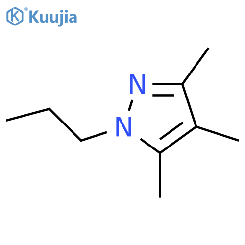 1H-Pyrazole,3,4,5-trimethyl-1-propyl- structure