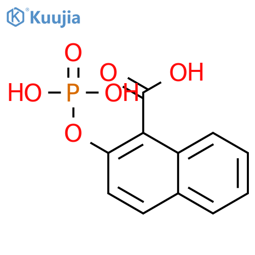 2-phosphonooxy-[1]naphthoic acid structure