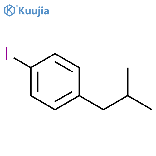 1-Iodo-4-isobutylbenzene structure