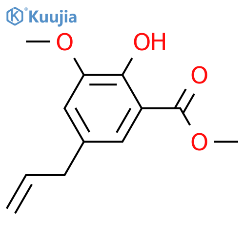 Methyl 5-allyl-3-methoxysalicylate structure