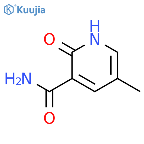 5-Methyl-2-oxo-1,2-dihydropyridine-3-carboxamide structure
