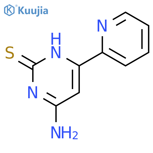2(1H)-Pyrimidinethione, 4-amino-6-(2-pyridinyl)- structure