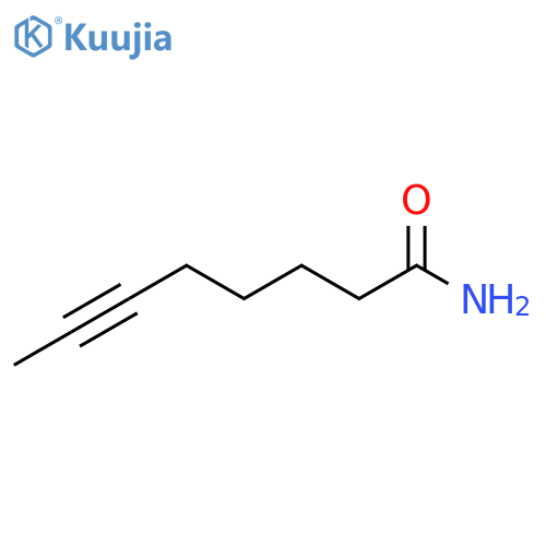 6-Octynamide structure