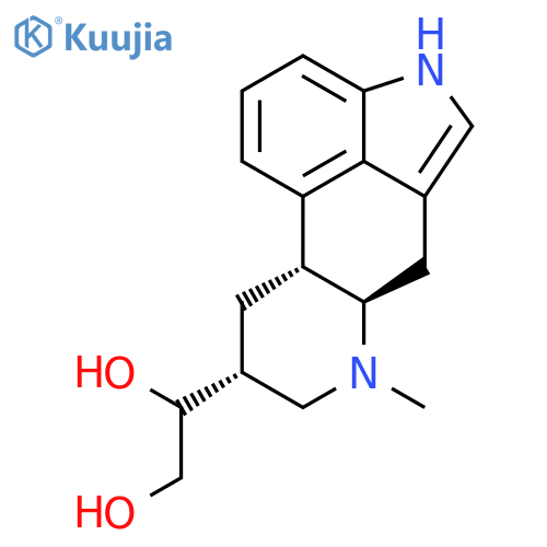 1,2-Ethanediol, 1-[(8b)-6-methylergolin-8-yl]- structure