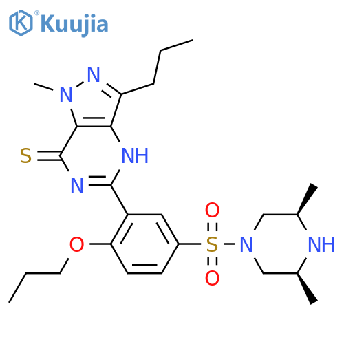 Propoxyphenyl Thioaildenafil structure