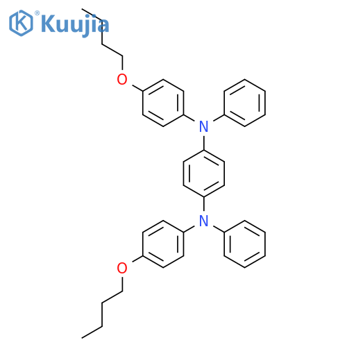 N~1~,N~4~-Bis(4-butoxyphenyl)-N~1~,N~4~-diphenylbenzene-1,4-diamine structure