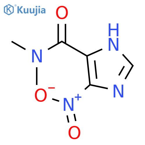 1H-Imidazole-4-carboxamide, N,N-dimethyl-5-nitro- structure