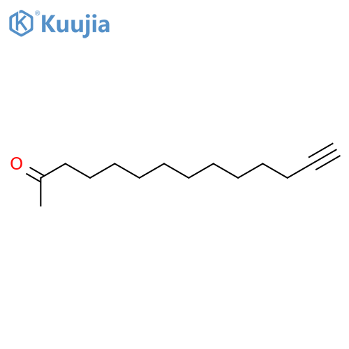 13-Tetradecyn-2-one structure