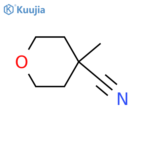 4-Methyltetrahydro-2H-pyran-4-carbonitrile structure