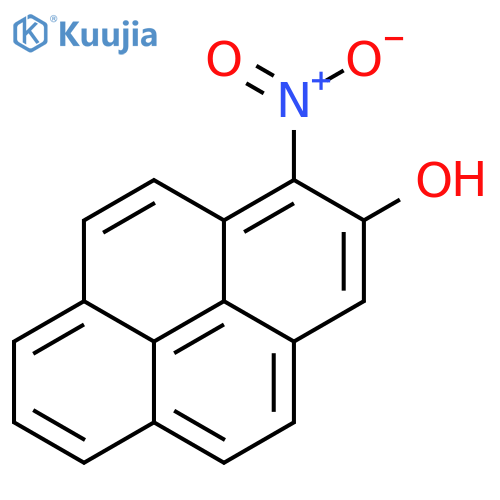 2-Pyrenol, 1-nitro- structure