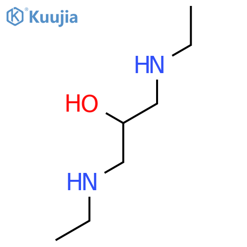 2-Propanol, 1,3-bis(ethylamino)- structure