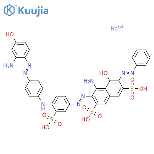 Direct Black 168 (tech grade) structure