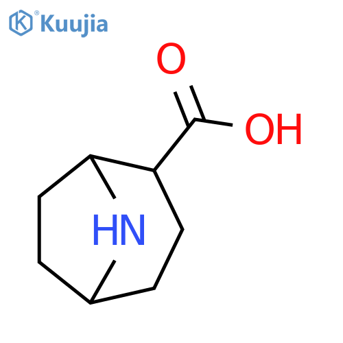 8-azabicyclo3.2.1octane-2-carboxylic acid structure