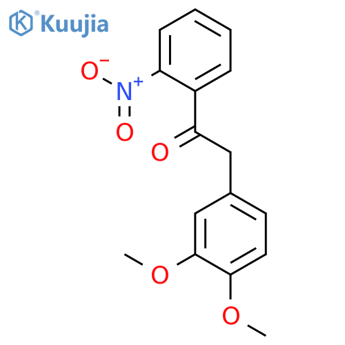 ETHANONE, 2-(3,4-DIMETHOXYPHENYL)-1-(2-NITROPHENYL)- structure