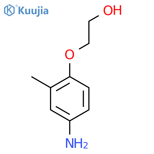 2-(4-amino-2-methylphenoxy)ethan-1-ol structure
