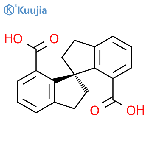 (1R)-2,2',3,3'-Tetrahydro-1,1'-spirobi1H-indene-7,7'-dicarboxylic acid structure
