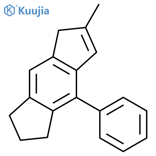 6-Methyl-8-phenyl-1,2,3,5-tetrahydro-s-indacene structure