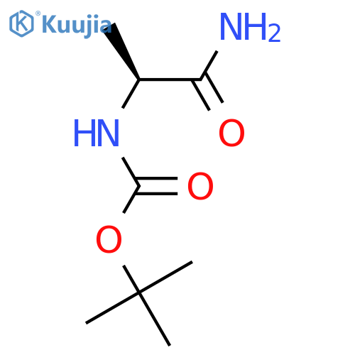 BOC-ALA-NH2 structure