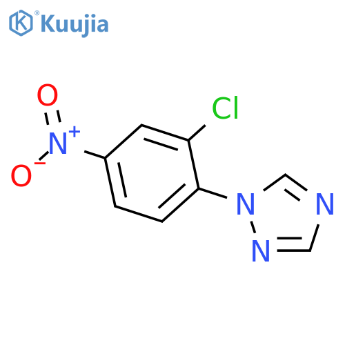 1-(2-Chloro-4-nitrophenyl)-1H-1,2,4-triazole structure