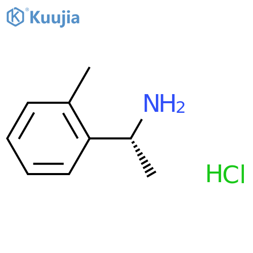 (1R)-1-(o-tolyl)ethanamine;hydrochloride structure