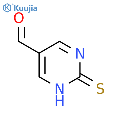 2-Mercaptopyrimidine-5-carbaldehyde structure