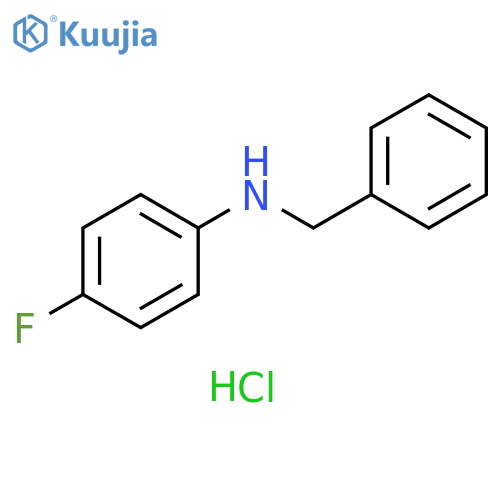 N-Benzyl-4-fluoroaniline Hydrochloride structure