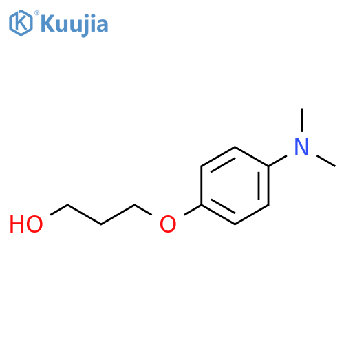 1-Propanol,3-[4-(dimethylamino)phenoxy]- structure