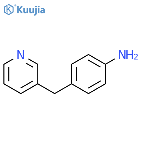 4-Pyridin-3-ylmethyl-phenylamine structure