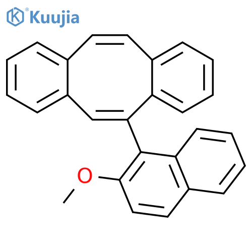 DIBENZO[A,E]CYCLOOCTENE, 5-(2-METHOXY-1-NAPHTHALENYL)- structure