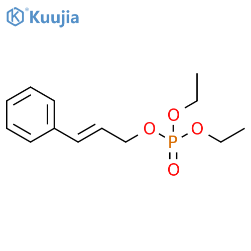 Phosphoric acid, diethyl 3-phenyl-2-propenyl ester, (E)- structure